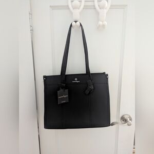 SMALL Nanette Lepore Elegant Black Tote x1
